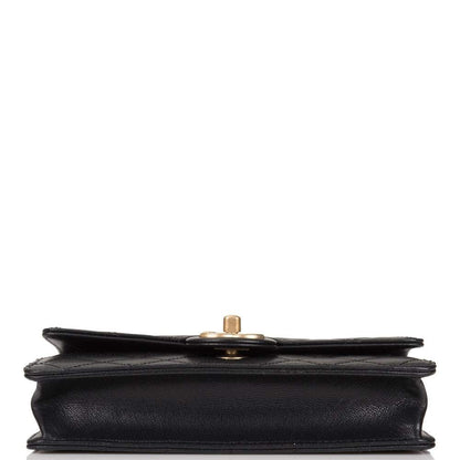 Chanel Flap Bag Iimitation Pearls Black