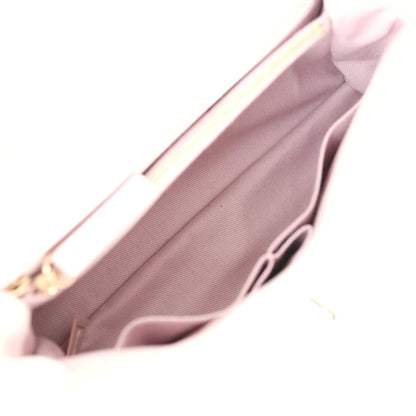 Chanel Medium Coco Handle Flap Bag Light Purple Caviar Light Gold Hardware