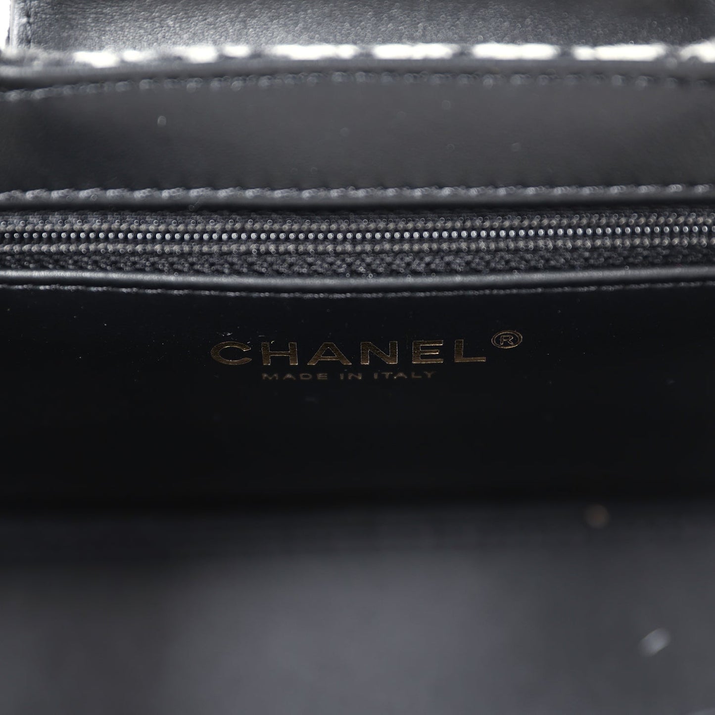 Chanel Small Kelly Shopper Black and White Houndstooth Tweed Brushed Gold Hardware