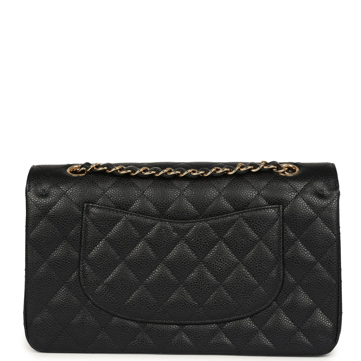 Chanel Medium Classic Double Flap Black Caviar Gold Hardware