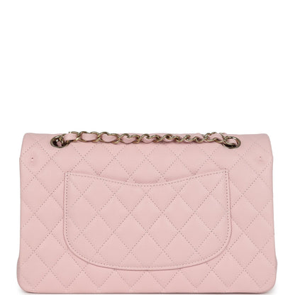 Chanel Medium Classic Double Flap Light Pink Caviar Light Gold Hardware