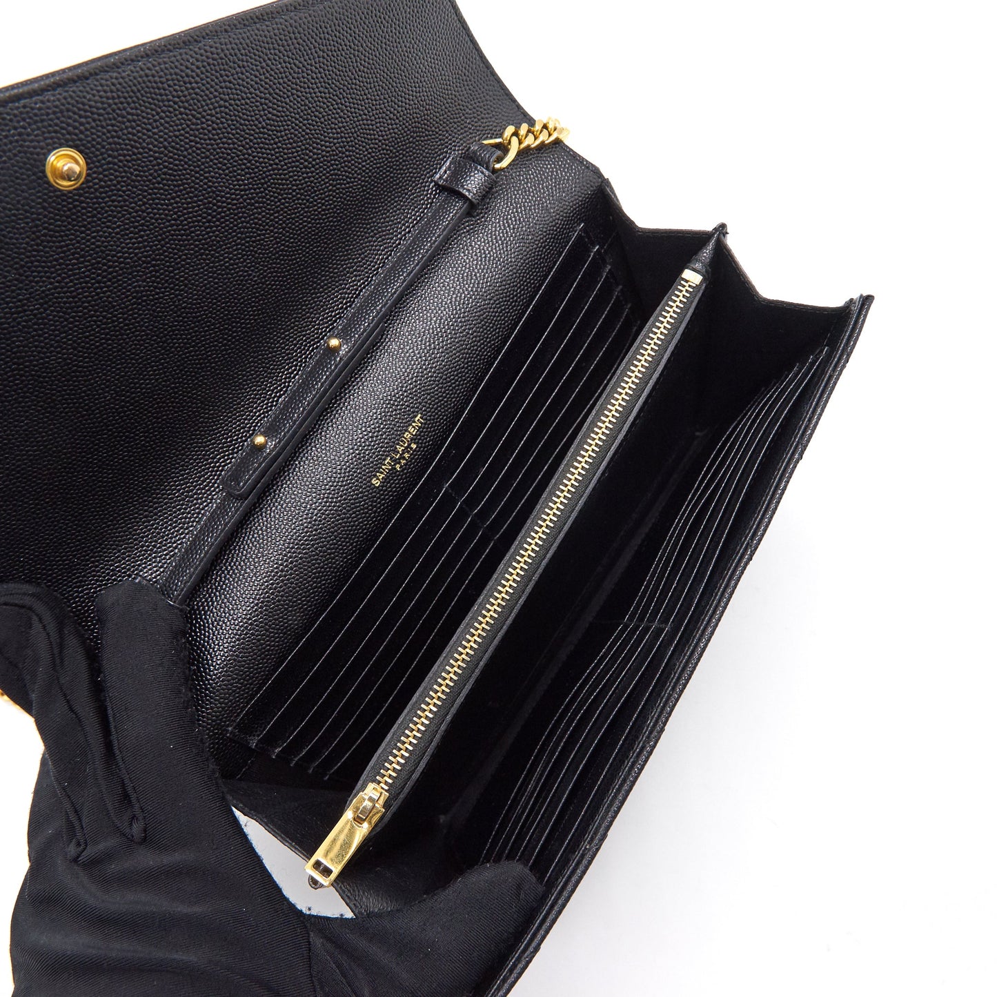 Saint Laurent /YSL Envelope Chain Wallet