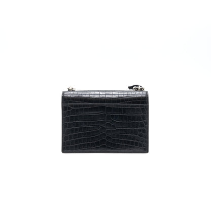 Saint Laurent Sunset Bag Black SHW