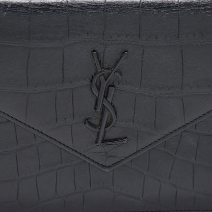 Saint Laurent So Black Envelope Wallet on Chain