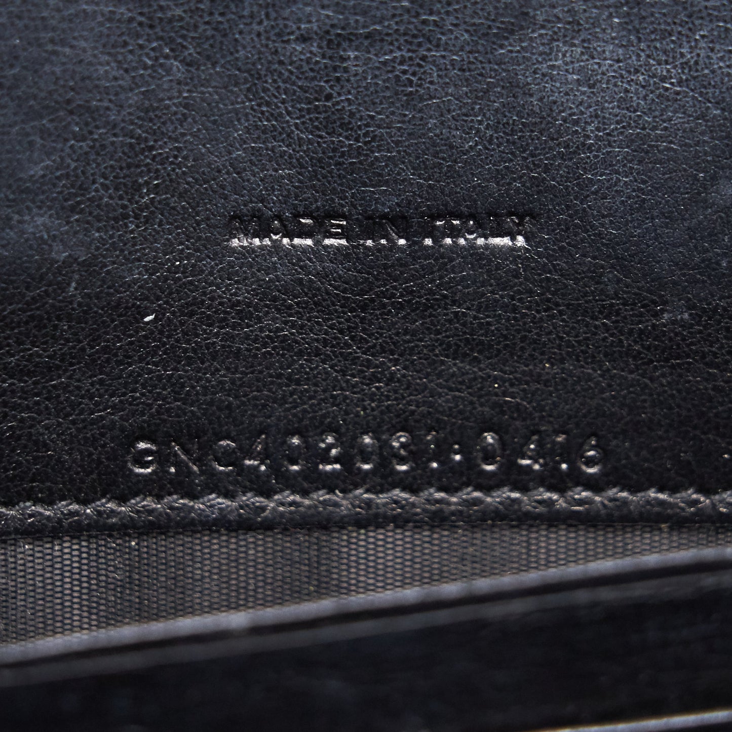 Saint Laurent So Black Envelope Wallet on Chain