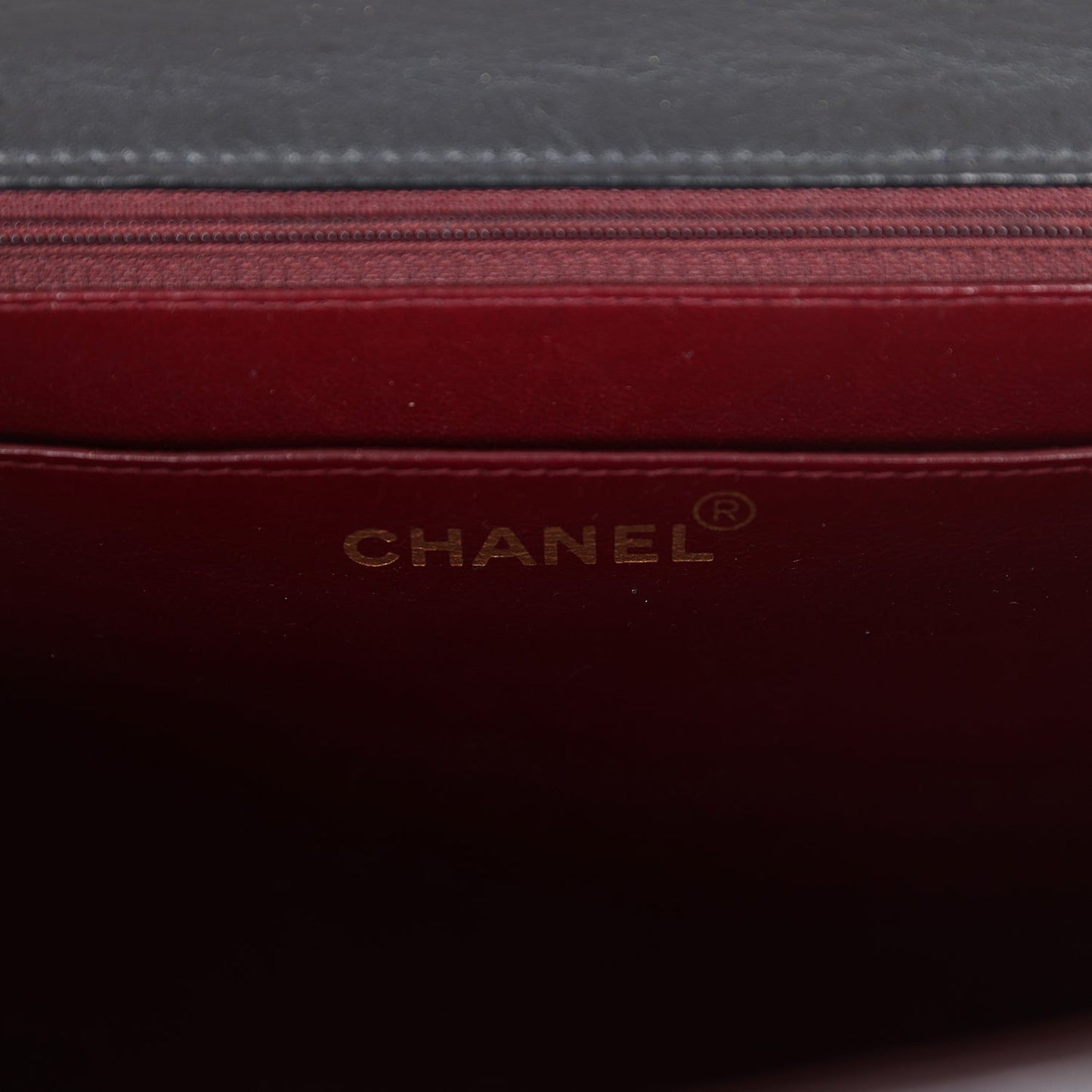 Vintage Chanel Maxi Single Flap Bag Black Lambskin Gold Hardware
