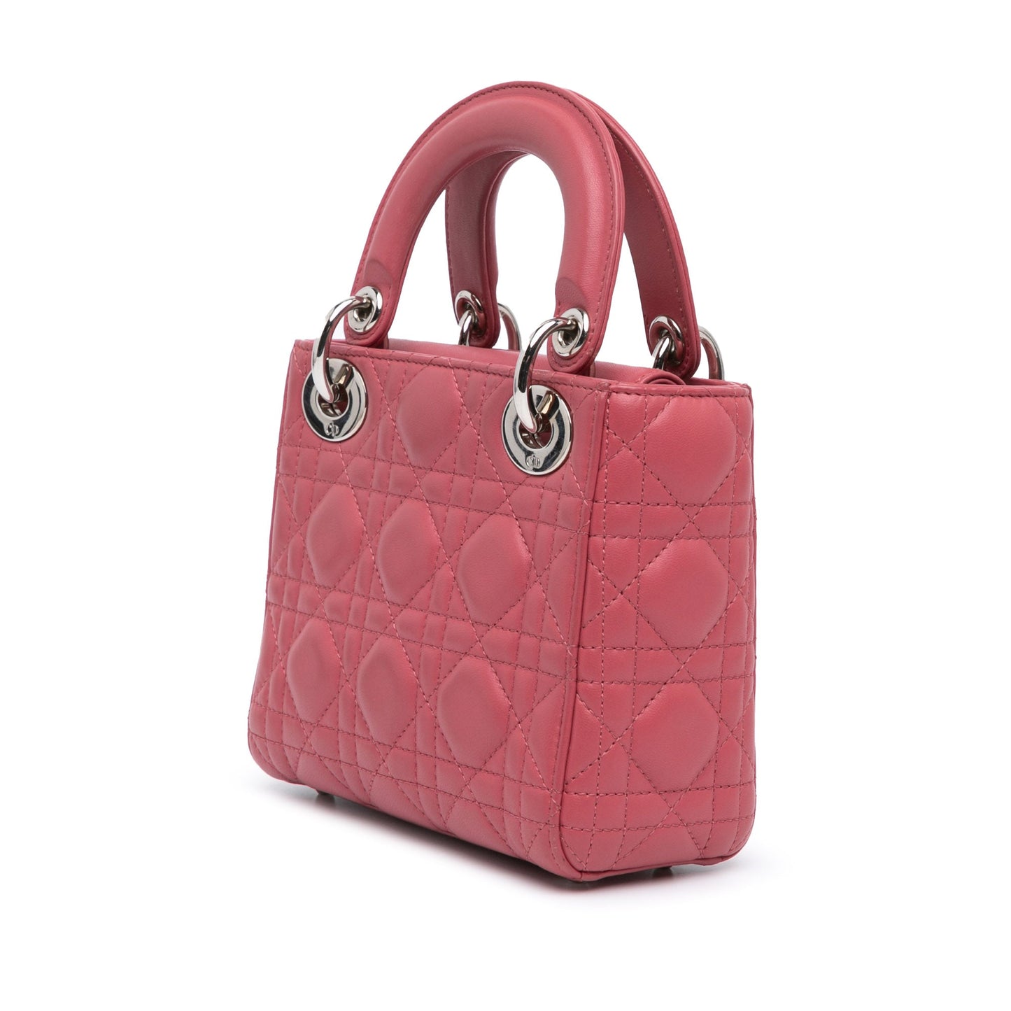Mini Lambskin Cannage Lady Dior