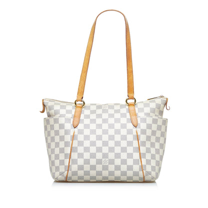 LOUIS VUITTON Damier Azur Totally PM Tote Bag
