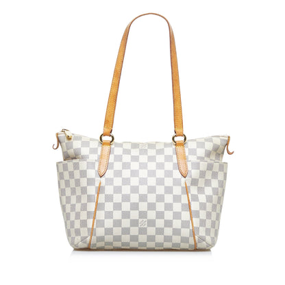 LOUIS VUITTON Damier Azur Totally PM Tote Bag