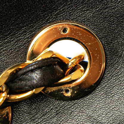 Chanel Jumbo Classic Single Flap Bag Leather Shoulder Bag in Good condition