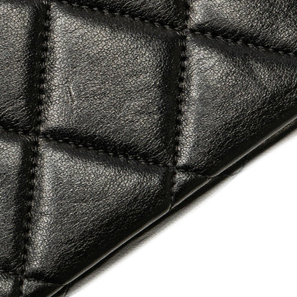 Chanel Jumbo Classic Single Flap Bag Leather Shoulder Bag in Good condition