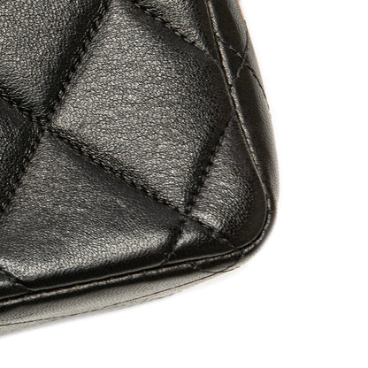 Chanel Jumbo Classic Single Flap Bag Leather Shoulder Bag in Good condition
