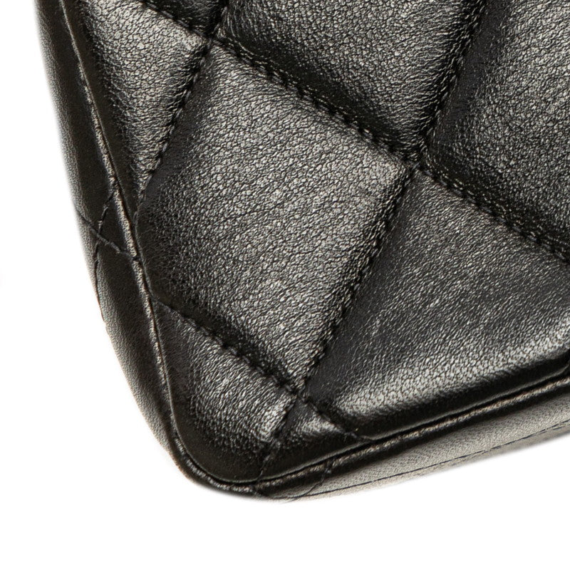 Chanel Jumbo Classic Single Flap Bag Leather Shoulder Bag in Good condition