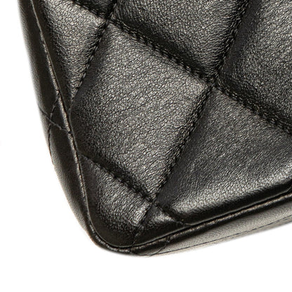 Chanel Jumbo Classic Single Flap Bag Leather Shoulder Bag in Good condition