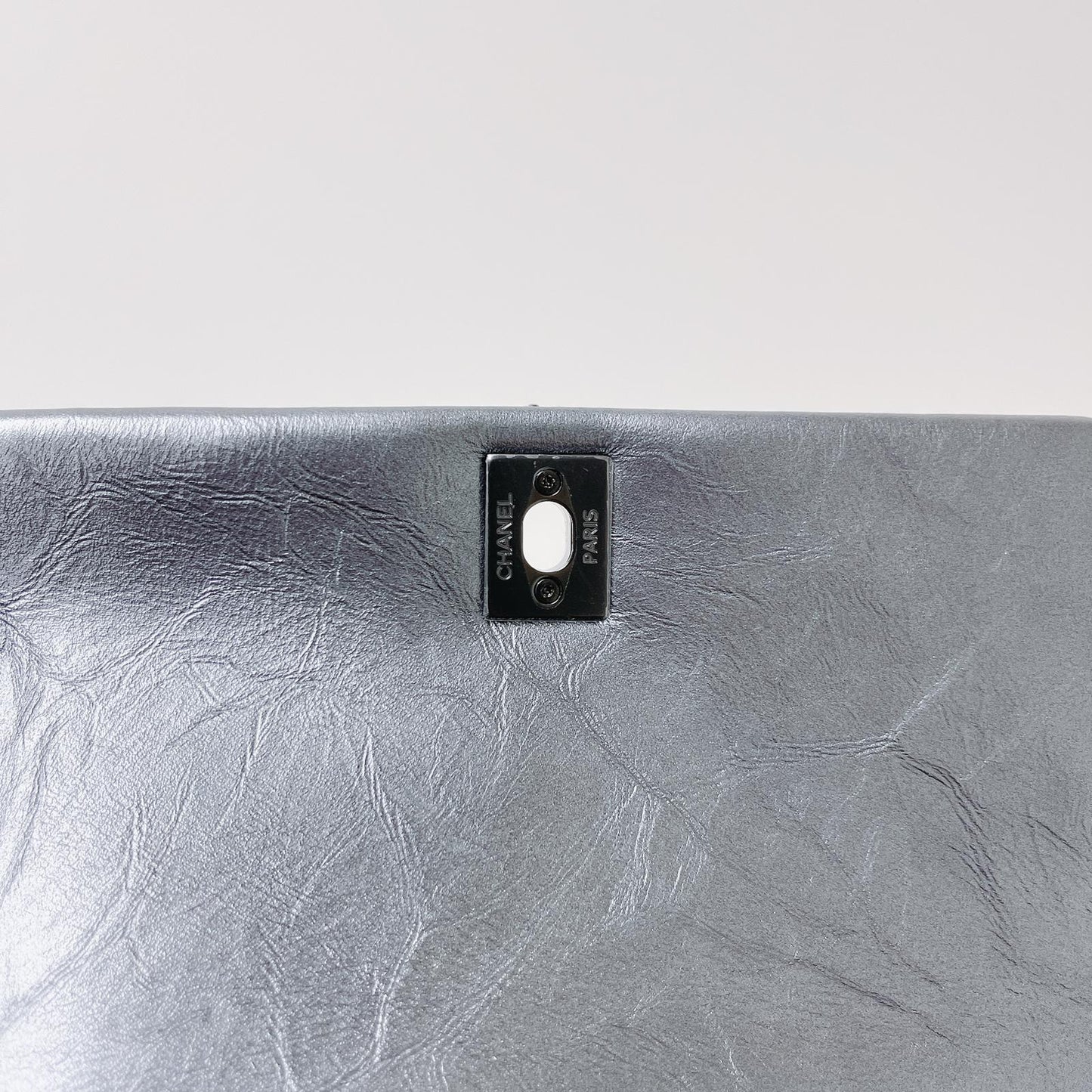 Quilted Mini Coco Handle Flap Silver RHW