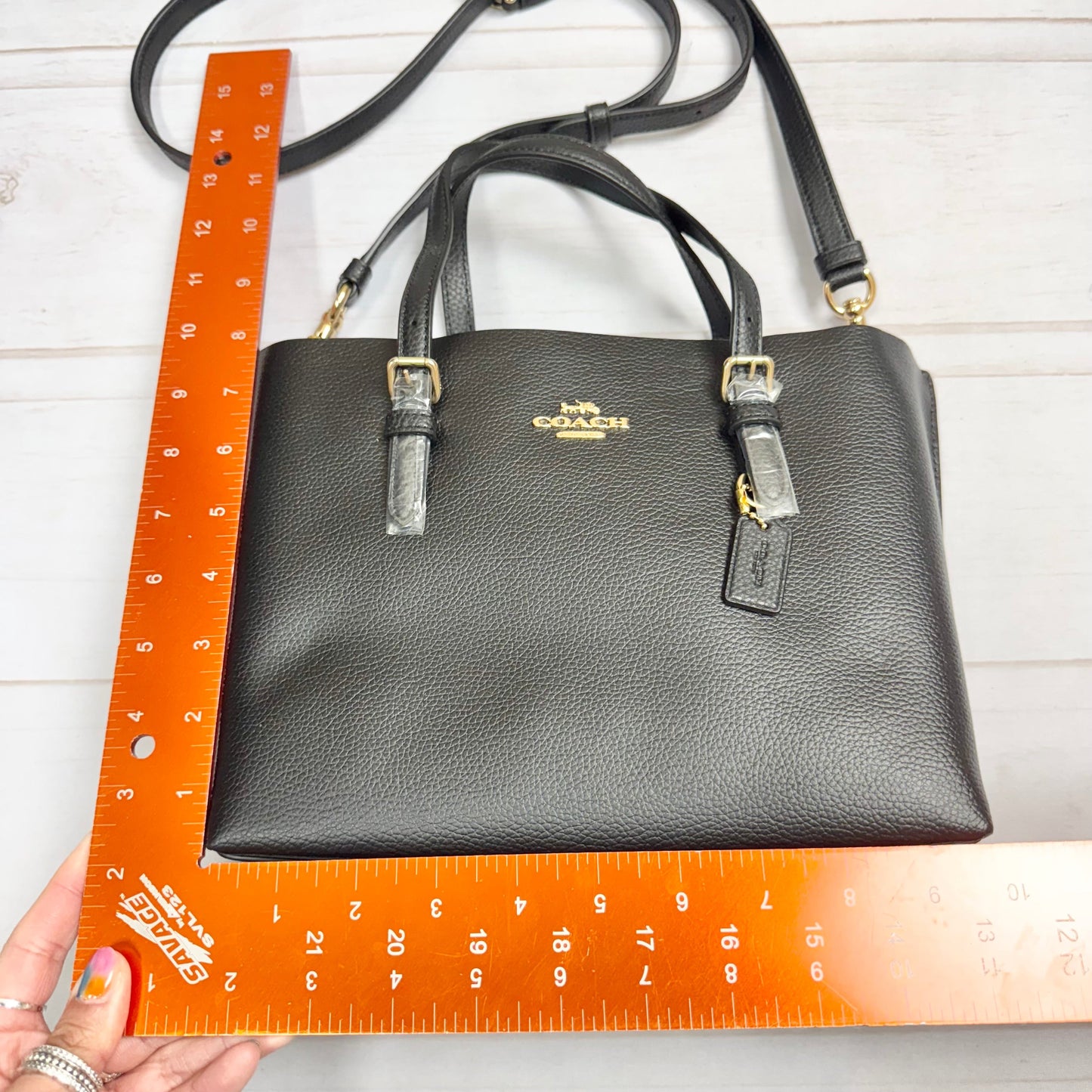 Crossbody Designer By Coach, Size: Small