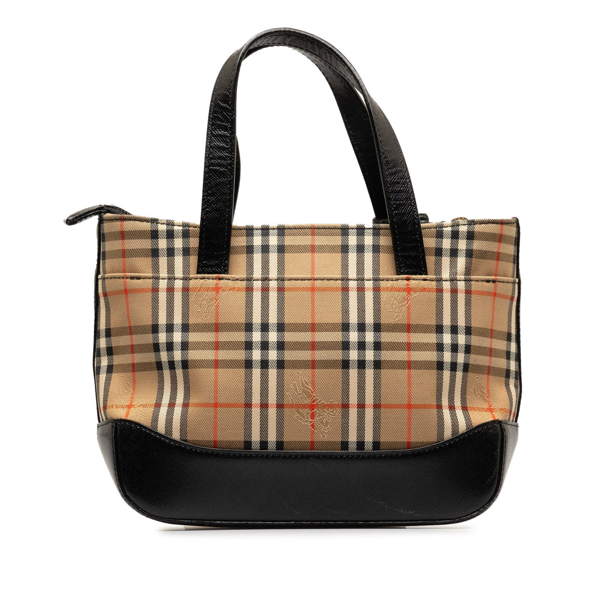 BURBERRY Haymarket Check Handbag