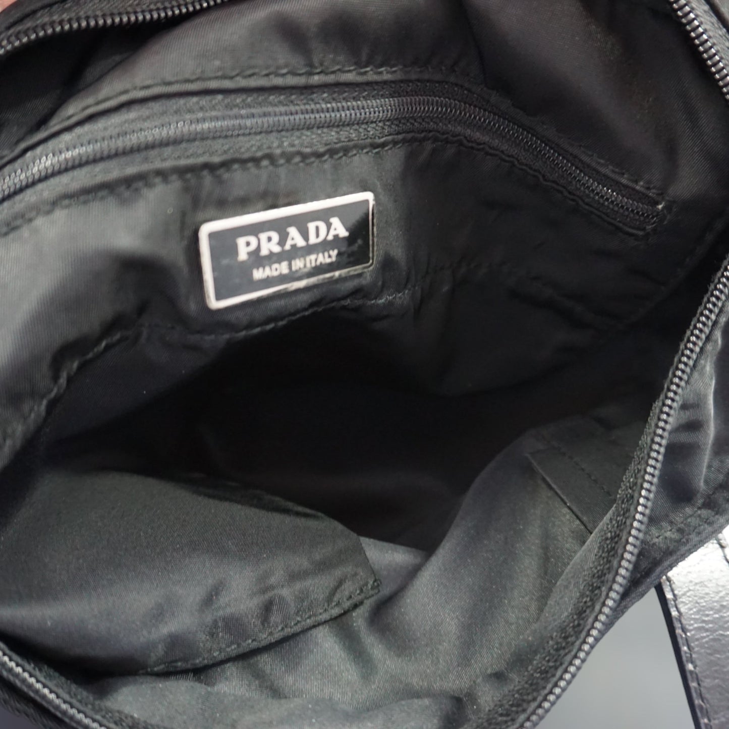 Prada Sort Skuldertaske