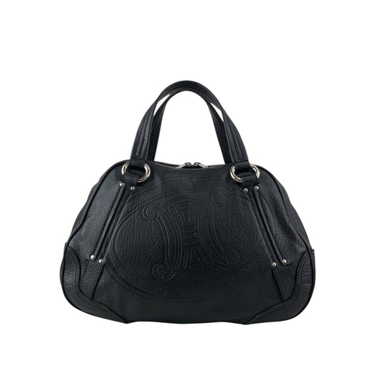 CELINE  Small Boston bag Handbag Black Vintage 2bg7ri