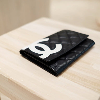Chanel vintage cambon wallet+chain