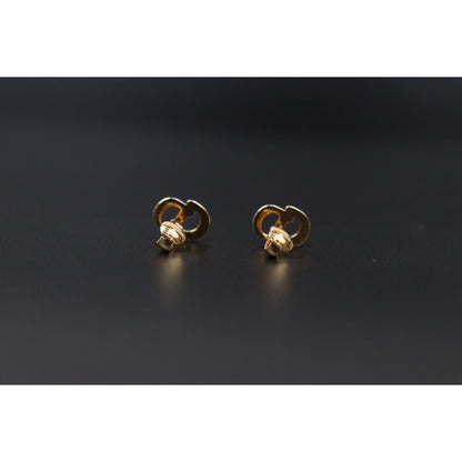 Rank A ｜ Dior CD Earring Gold Plated｜24061330