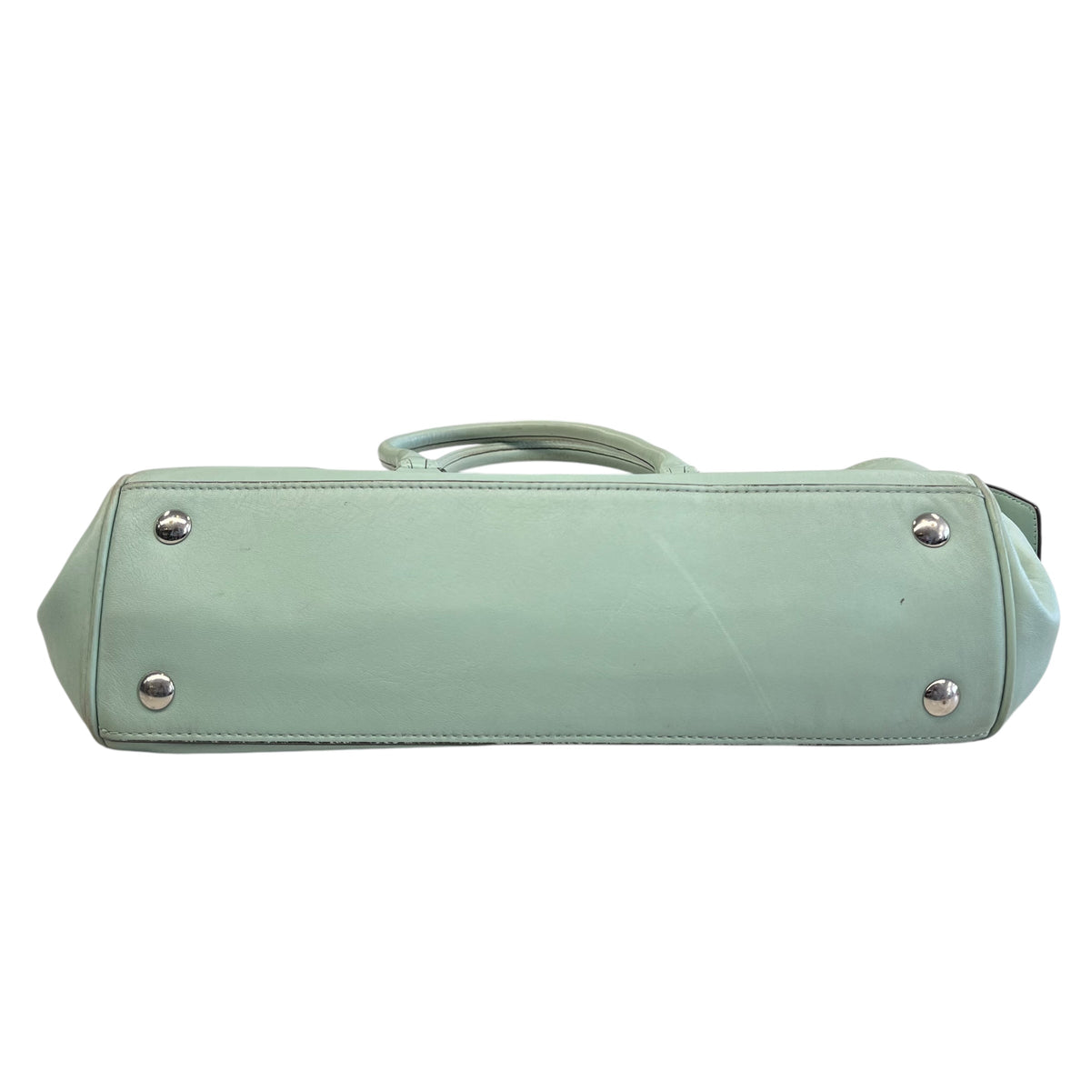 Handbag Designer By Coach In Green, Size:Large