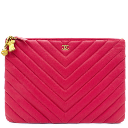 Ancient O-case Ancient Greek Charms Pouch Fushia