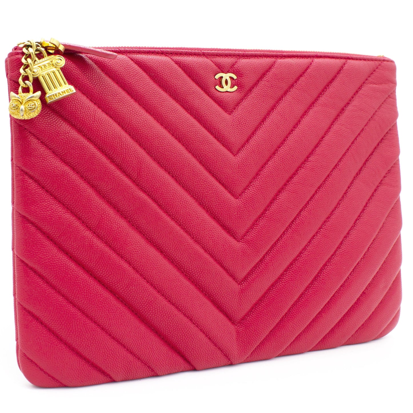 Ancient O-case Ancient Greek Charms Pouch Fushia