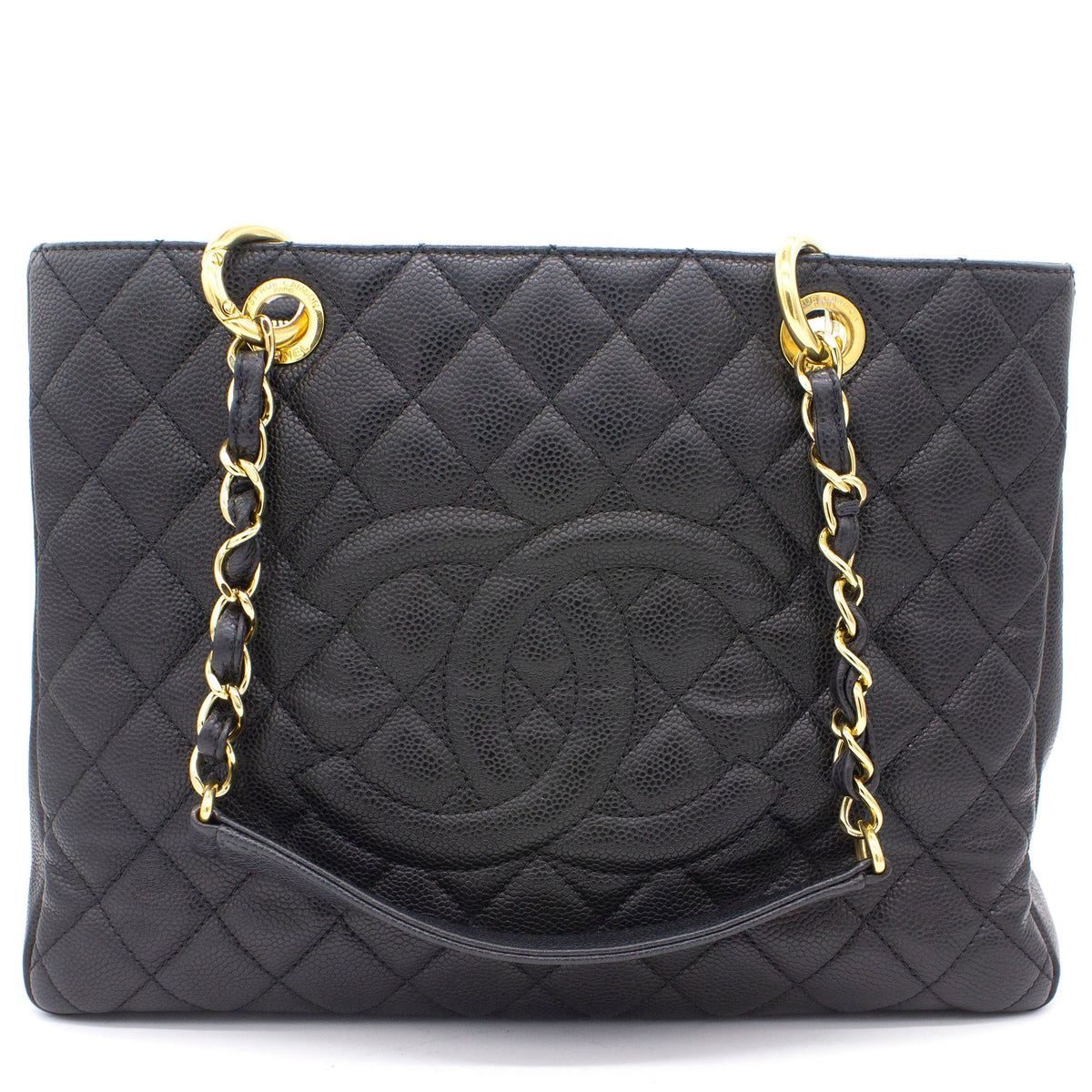 Caviar Grand Shopping Tote GST Black