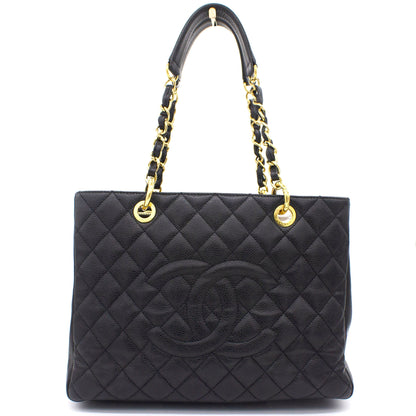Caviar Grand Shopping Tote GST Black