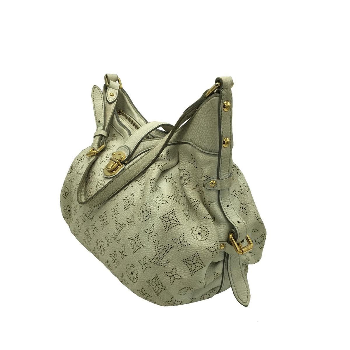 Louis-Vuitton Mahina Solar PM White