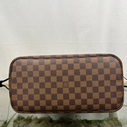 LOUIS VUITTON Neverfull MM Damier Ebene Tote
