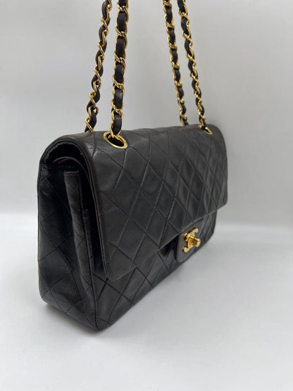 Chanel Classic Double Flap Bag with 24k gold plated hardware