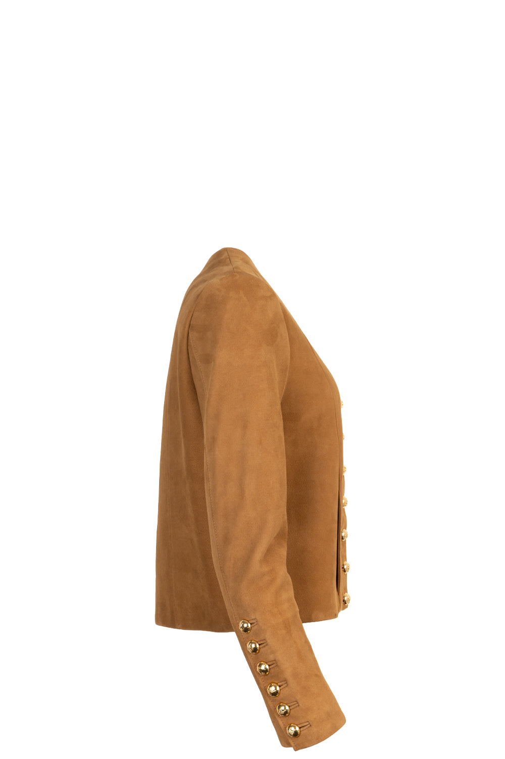 CELINE Jacket Suede Brown