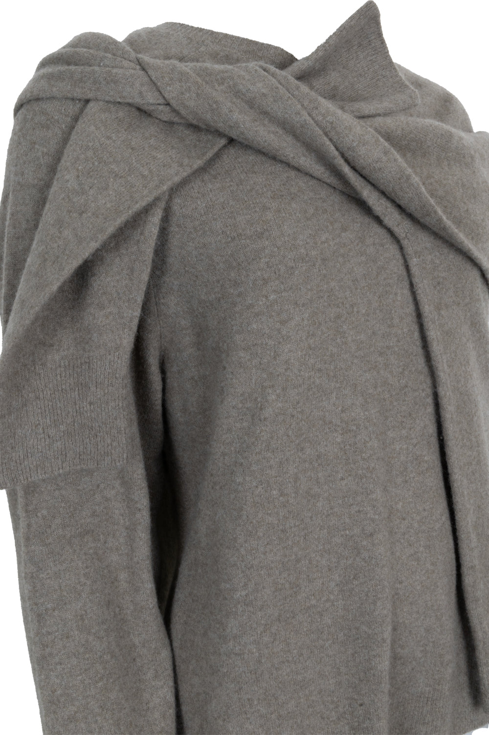 CÉLINE 2in1 Knit Wool Cashmere Sage