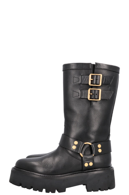 CELINE Biker Boots Black