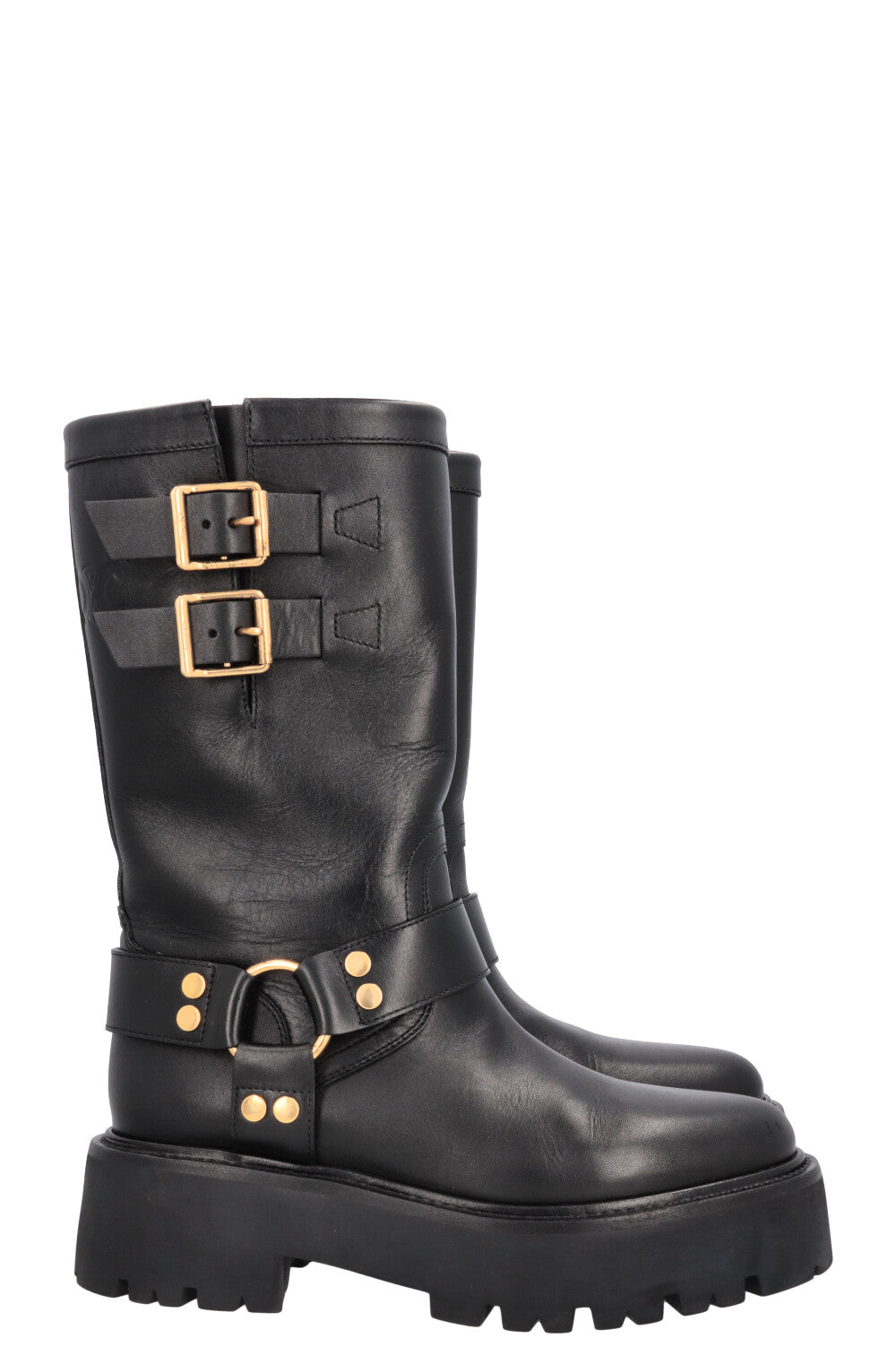 CELINE Biker Boots Black