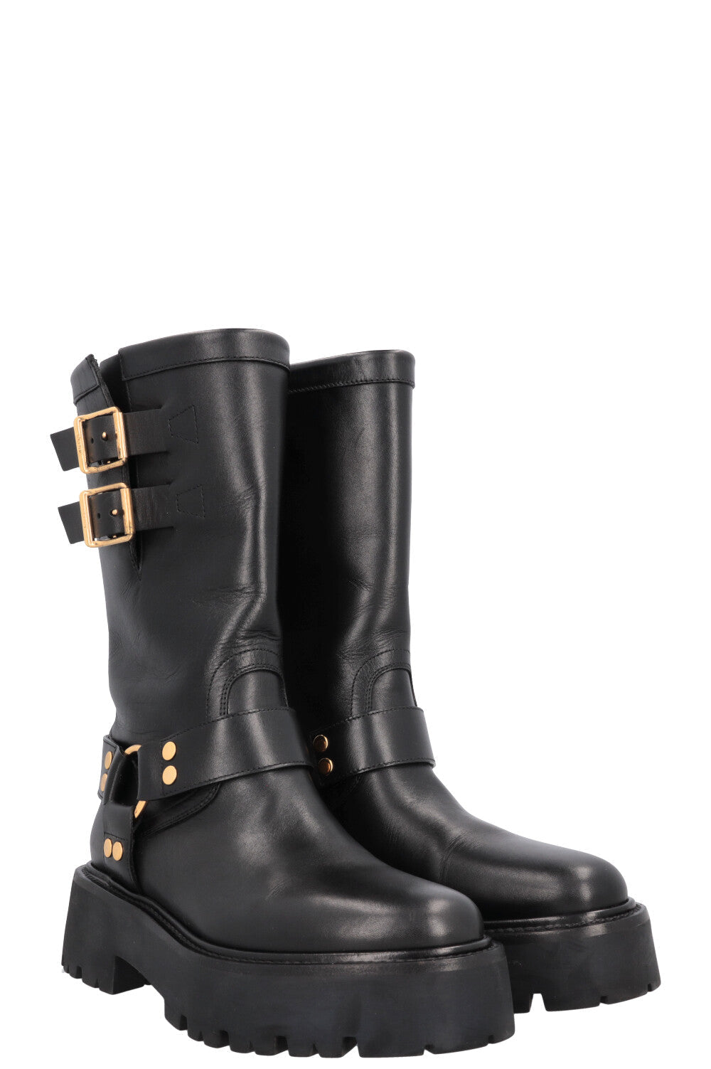 CELINE Biker Boots Black