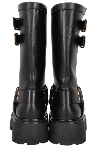 CELINE Biker Boots Black
