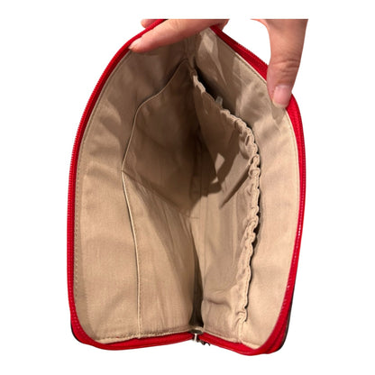 Clutch Designer By Coach In Red, Size:Large
