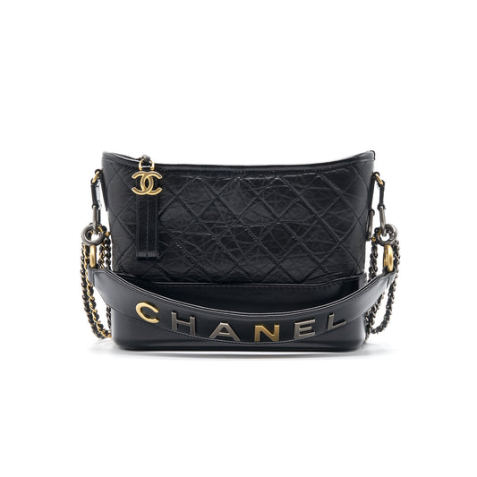 Chanel's Gabrielle Hobo Handbag with Top Handle New Medium