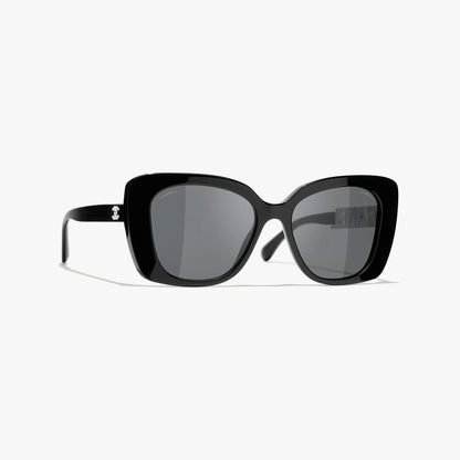 CHANEL ACETATE STRASS SQUARE SUNGLASSES 5422 BA