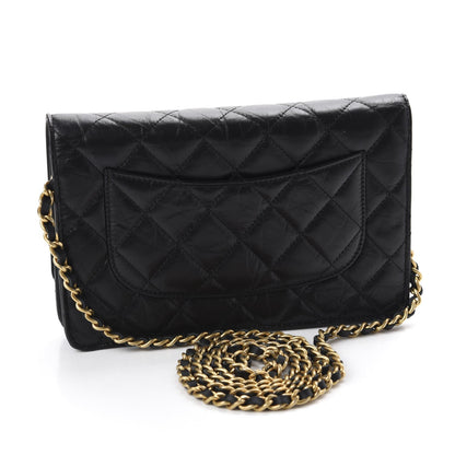 CHANEL QUILTED LAMBSKIN LUCKY CHARMS CASINO 2.55 REISSUE WALLET ON CHAIN