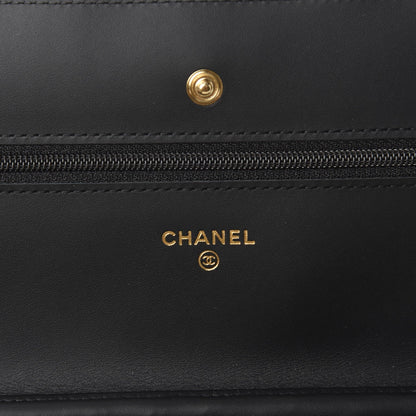 CHANEL QUILTED LAMBSKIN LUCKY CHARMS CASINO 2.55 REISSUE WALLET ON CHAIN