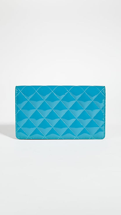 CHANEL BRILLIANT MATELASSE  PATENT  WALLET