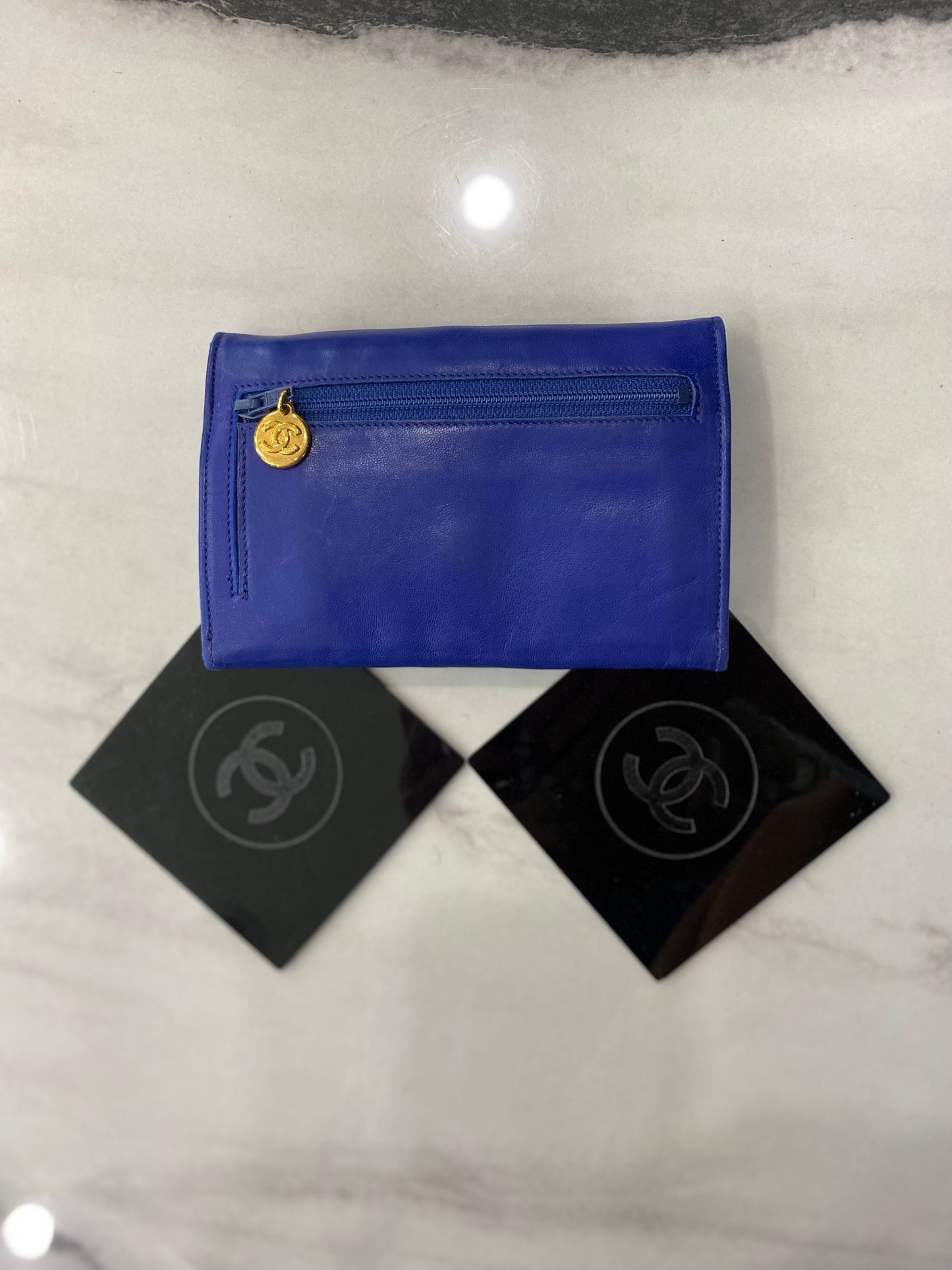 CHANEL CC LAMBSKIN WALLET