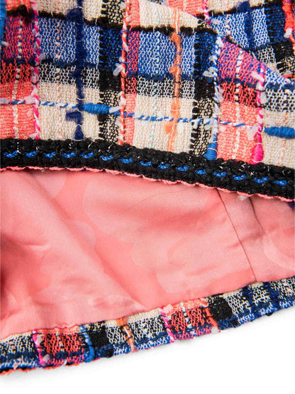Chanel CC Logo Lesage Tweed Jumpsuit Multicolor