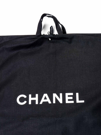 Chanel Canvas Garment Cover Bag Black