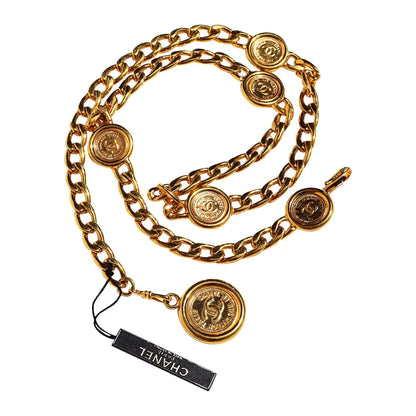 CHANEL VINTAGE MEDALLION RUE CAMBON NECKLACE OR BELT