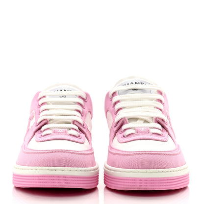 CHANEL INTERLOCKING CC LOGO SNEAKERS